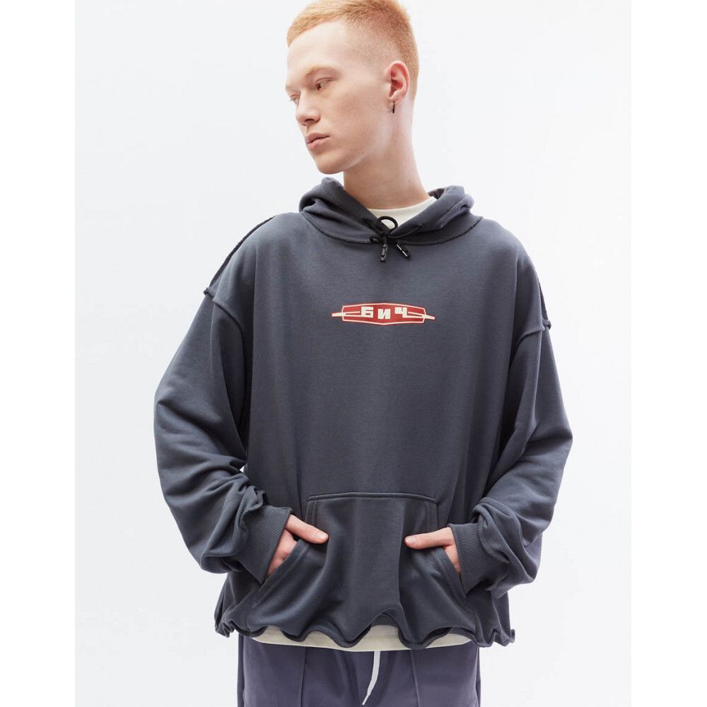 Купить Худи БИЧ Лого темно-серый Худи БИЧ Лого темно-серый