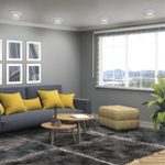 358000 SPOT NT19 460 белый Встраиваемый поворотный светильник IP20 LED 3000К 20W 85-265V STERN