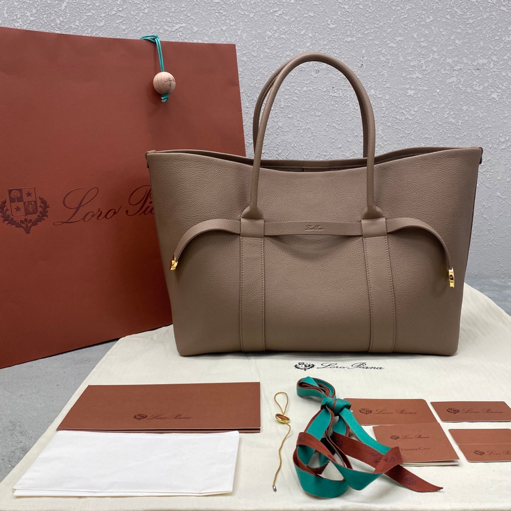 Loro Piana Ghiera Shopper Large 40 cm