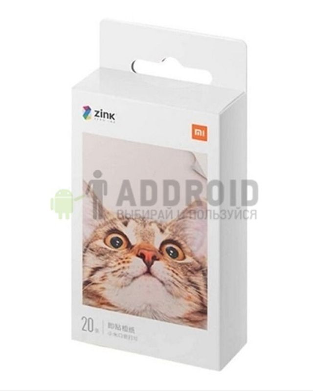 Фотобумага для принтера Xiaomi Mi Portable Photo Printer (50x760mm-, 20шт) (TEJ4019GL)