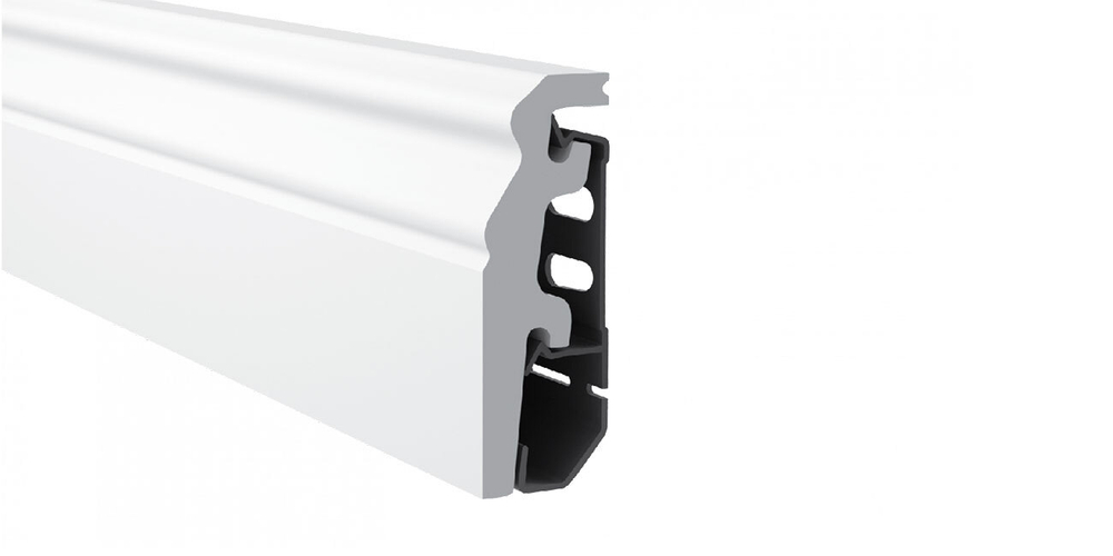 Плинтус Arbiton Vega P0620 Белый под покраску