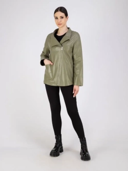 Кожаная куртка демисезонная косуха