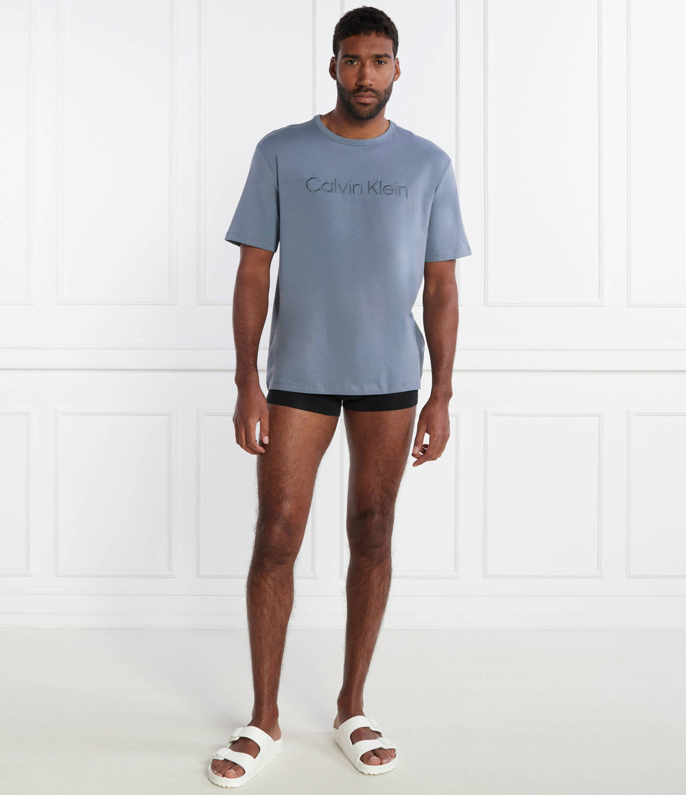 Футболка Calvin Klein Underwear - голубой(000NM2501E)