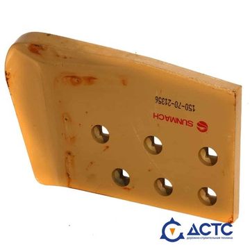 Нож боковой левый отвала KOMATSU D65A-6