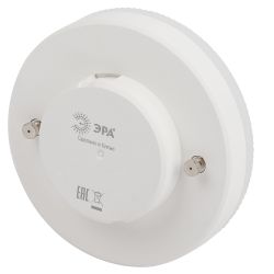 Лампа светодиодная ЭРА RED LINE LED GX-10W-827-GX53 R 10Вт таблетка теплый белый свет GX53 | Лампы cветодиодные Плоские (GX)