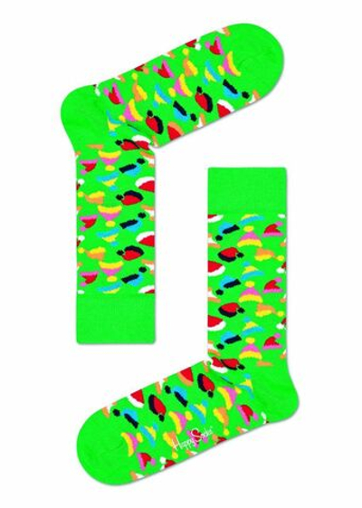 Носки унисекс Sacred Heart Sock с шапочками (Размер: 25) (Цвет: лаймовый)