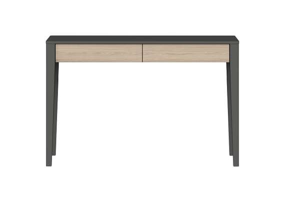 Консоль Fjord с двумя ящиками 120*40 см (темно-серый)