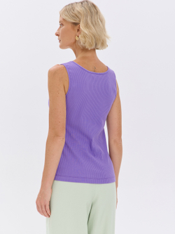 Топ-лапша под пиджак с глубоким V-вырезом