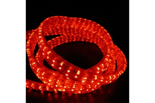 LED-XF-5W-50M-240V  красный, 11*28, (2м)