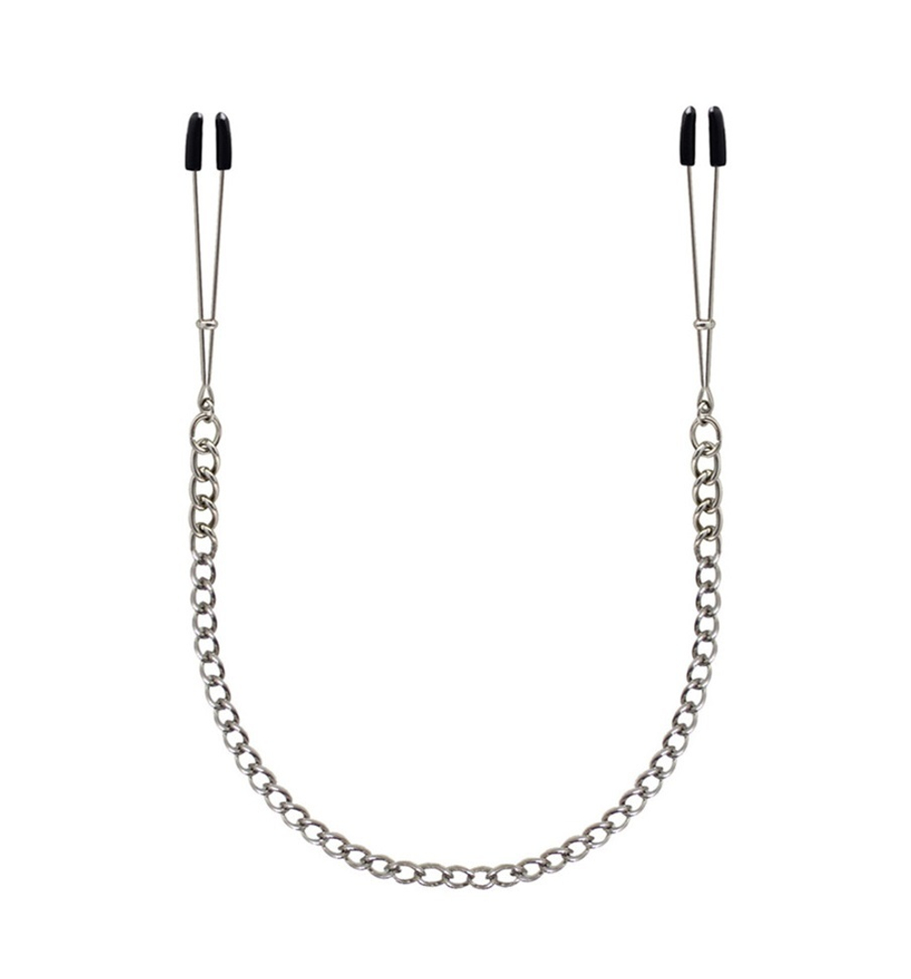 Зажимы на соски с цепью