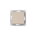 ATLASDESIGN 1-клавишный ВЫКЛЮЧАТЕЛЬ, сх.1, 10АХ, мех., быстрозажим. клем., ПЕСОЧНЫЙ