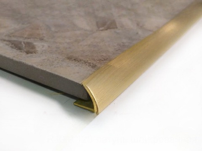 Латунный шлифованный угол внешний открытый RJ