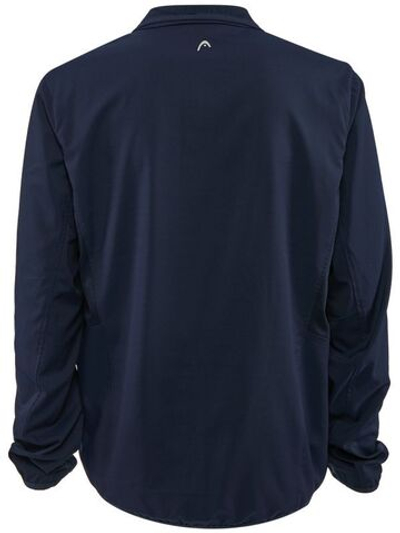 Мужская теннисная кофта Head Club Jacket Men - dark blue