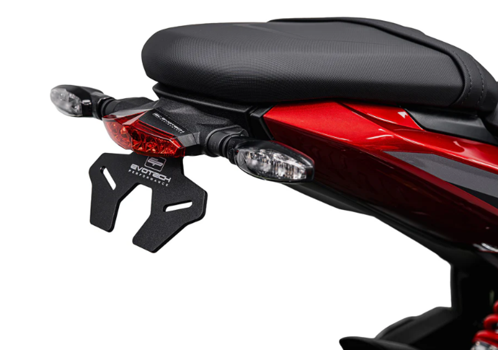 Evotech Performance Короткое крепление номера Triumph Trident PRN019734-020164
