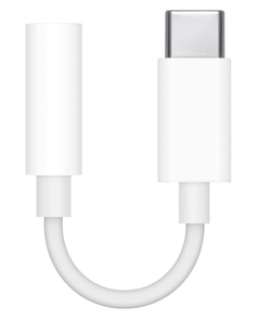 Адаптер Apple USB-C для наушников с разъёмом 3,5 мм USB-C to 3,5 мм (MU7E2)