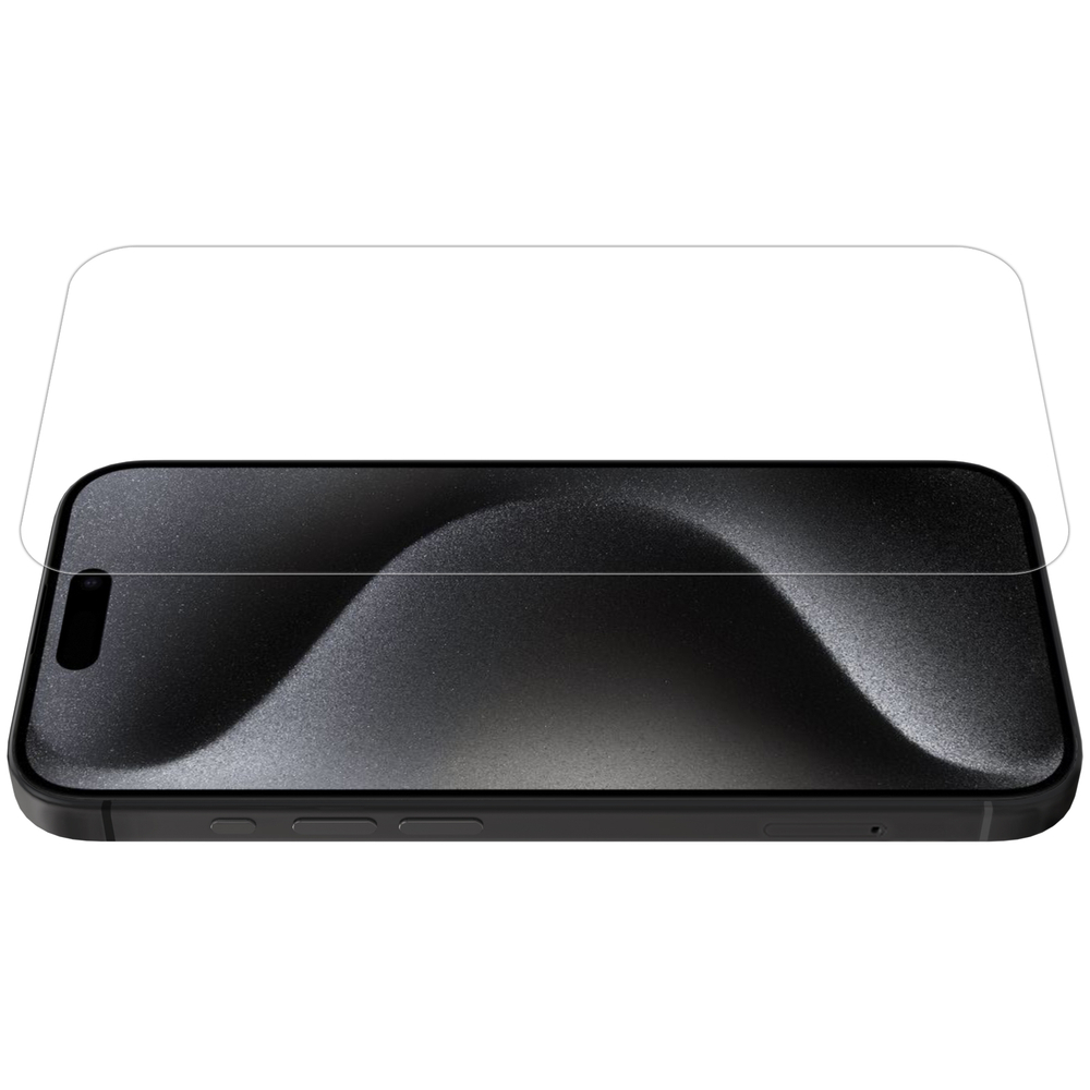 Защитное стекло с прозрачными рамками от Nillkin для iPhone 15 Pro Max, серия H+Pro Anti-Explosion Glass Screen Protector