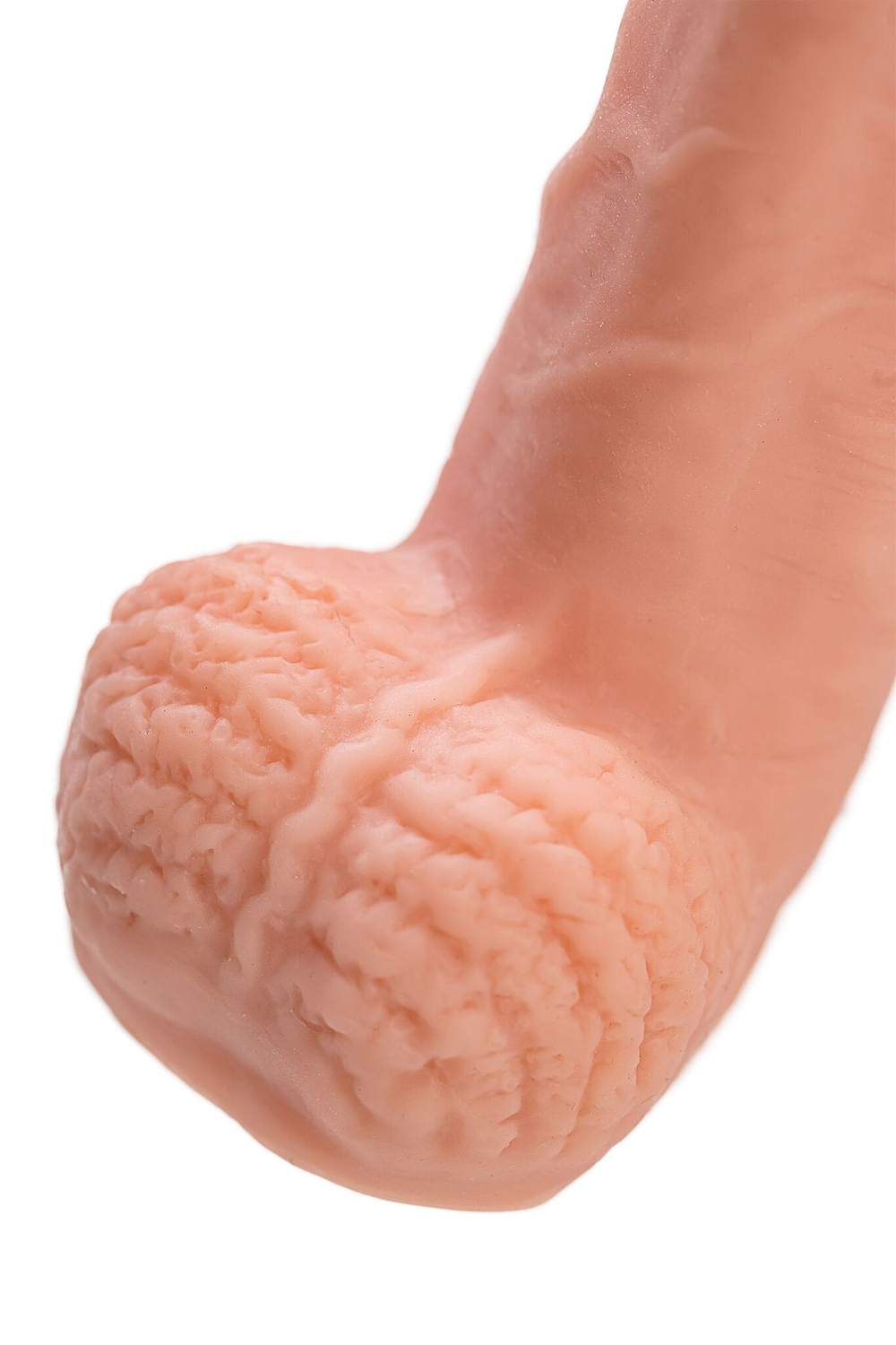 Телесная удлиняющая фаллическая насадка - 16 см. (Цвет: телесный)