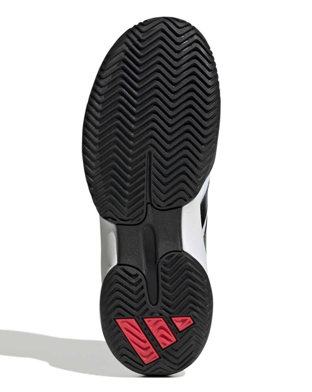 Детские теннисные кроссовки Adidas Barricade K - white/core black