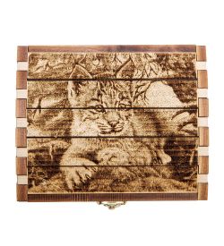 Народные промыслы КД-28/011 Сундук малый «Рысенок»