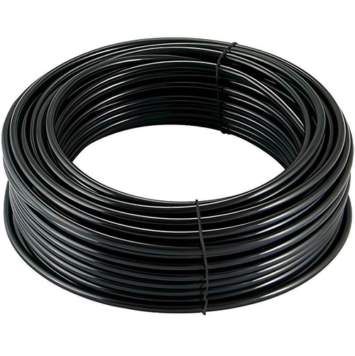 Труба из сшитого полиэтилена WAAG Black DN25 x 3,5 PN10 (бухта 50 м), PE-Xa / EVOH, черная