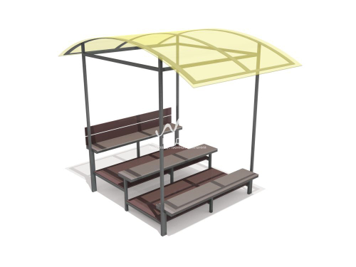 Трибуна открытая на 12 посадочных мест 41004