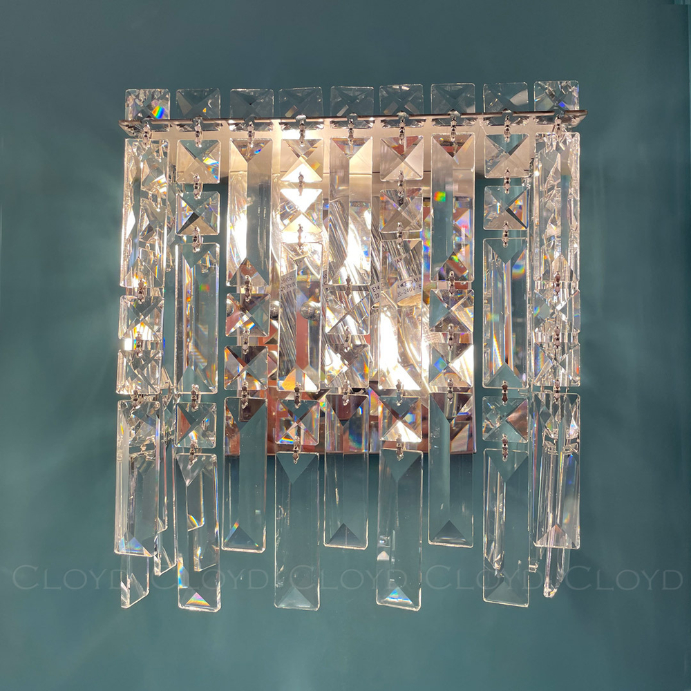 Бра Cloyd ALCATRAZ-B W2 / выс. 26 см - хром (арт.20275)