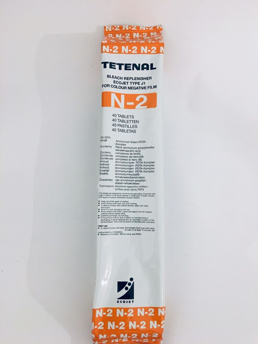 Фотохимия сухая Tetenal (Konica) N-2 Dry C-41 Ecojet Type J1 Bleach Replenisher Отбеливатель