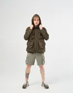 Куртка We Don’t Care Swiss M70 Crinkle Nylon Jacket Khaki