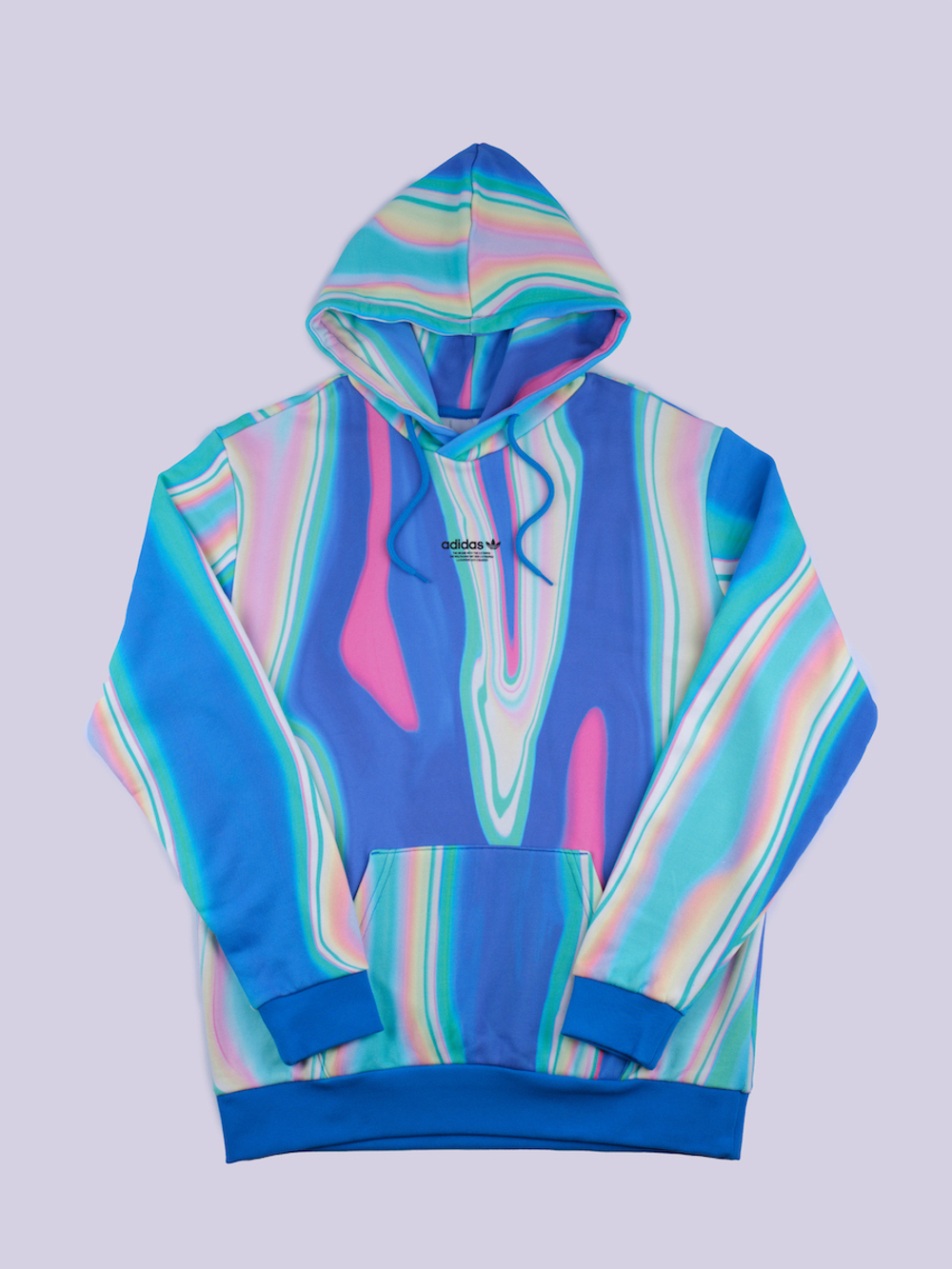 Ветровка Adidas Hyperreal Allover Print Hoodie HK5142