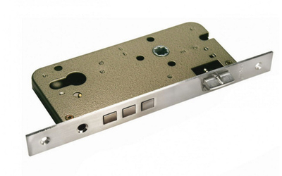 Замок MORELLI L03 SN под цилиндр никель