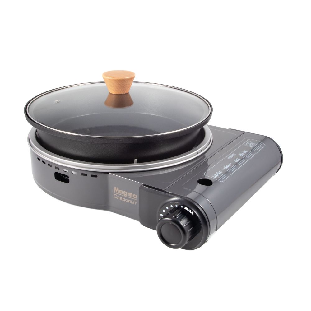 Плита наст.газовая &quot;Следопыт-Magma&quot; со сковородой и крышкой, диаметр 26 см/3/