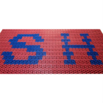 Модульное грязезащитное покрытие Scrub c рисунком (логотипом)