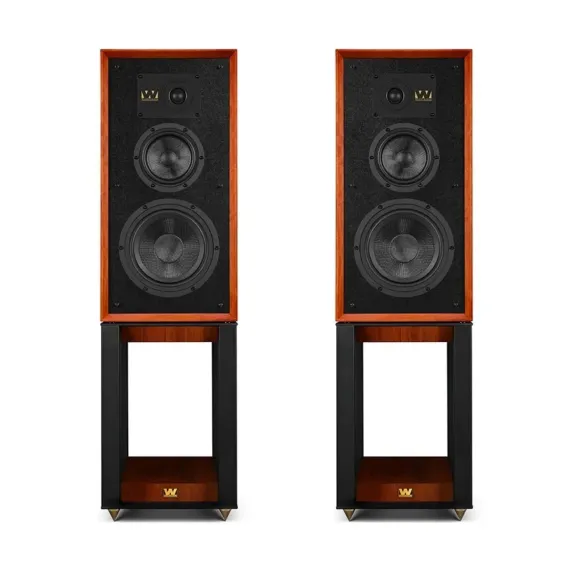 Wharfedale Super Linton (with stand) Mahogany Red