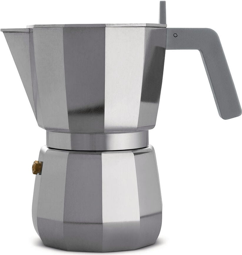 Гейзерная кофеварка Alessi, Moka, 300 мл, алюминий