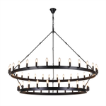 Citilux Смитсон CL470254 Люстра замковая подвесная Чёрная