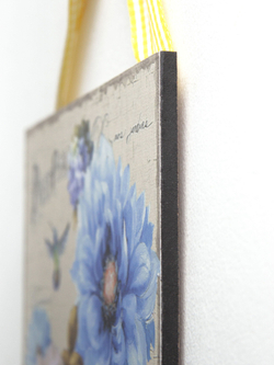 Панно на стену для интерьера набор 4 шт "Лаванда"