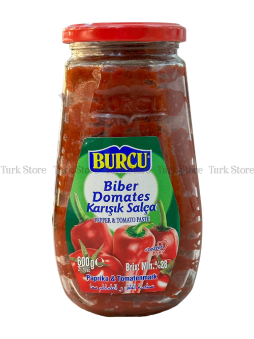 Смесь томатной и перечной пасты 600 гр