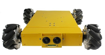 4х колесная платформа Nexus на колесах Mecanum диаметра 100мм