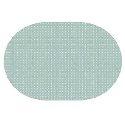 Сервировочная салфетка овальная 45х32 см Минт
