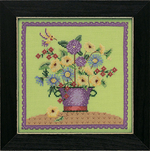 "Букет цветов"-DM30-1914 вышивка