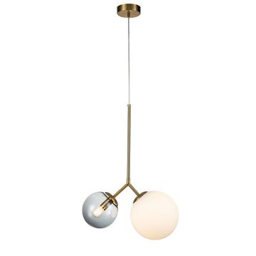 Подвесной светильник 2*E14 V000113 11023/2P Bronze бронзовый Duetto Indigo