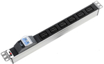 Блок розеток 19", 6 розеток ЦМО R-16-6C19-A-440-K
