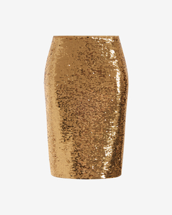 Юбка миди из пайеток