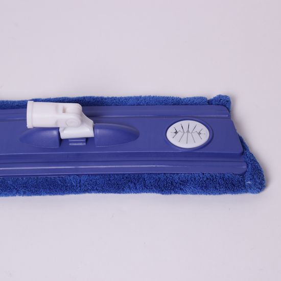Полотер с насадкой из микрофибры 40 см. на липучке Valsar VS-0062 и телескопической рукояткой 135 см