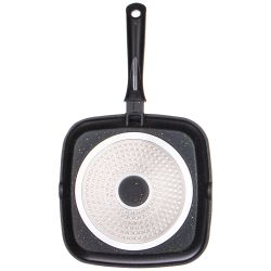 СКОВОРОДА-ГРИЛЬ AGNESS ИНДУКЦИЯ, 28*28 СМ