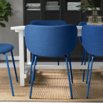 Стул - KRYLBO IKEA/ КРИЛЬБО ИКЕА, 75х55х51 см, синий