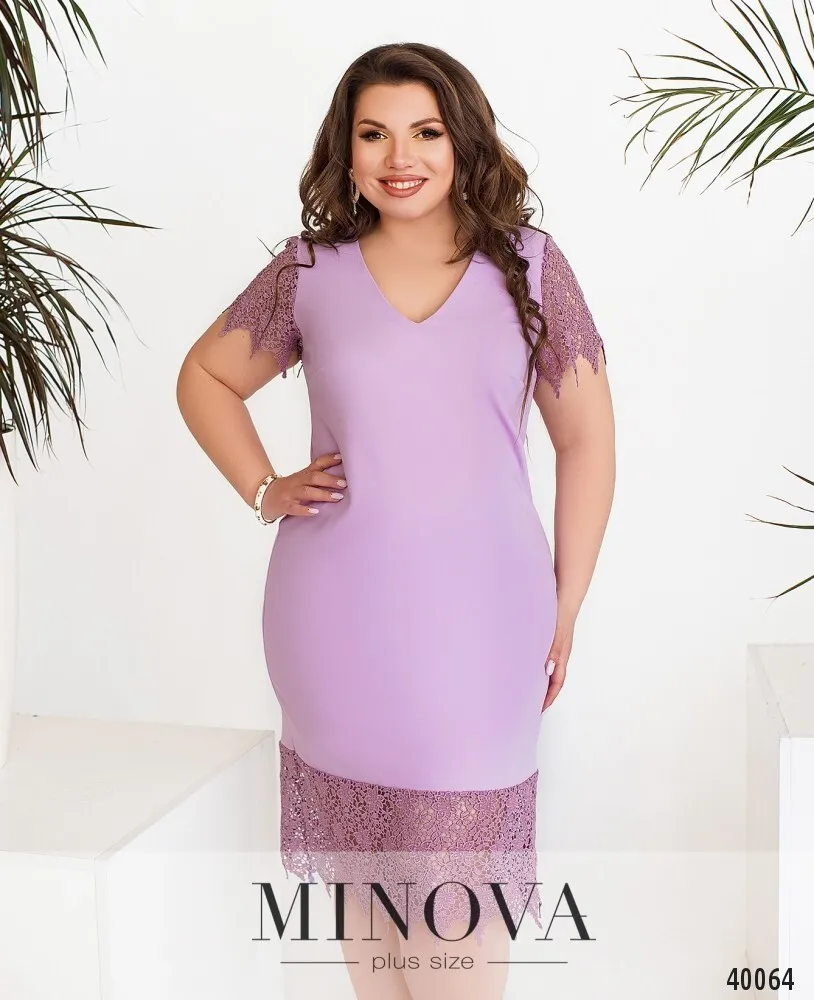 Платье 128-лиловый Minova