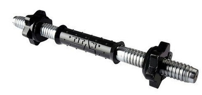 Гриф гантельный 25 мм длина 40 см 1,4 пластиковая оболочка