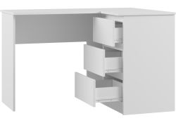 Письменный стол Мадера 1244 124х85х77 лдсп белый