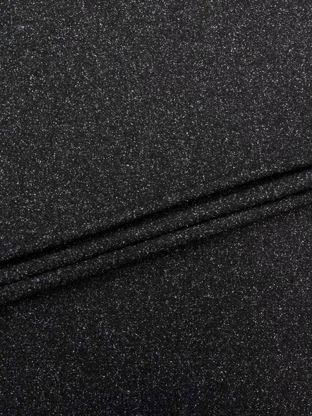 Шерсть костюмная Drago темно-синяя в крапинку